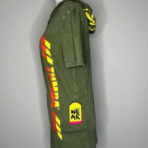 Green Zumba hooded T - Picture 4 of 4